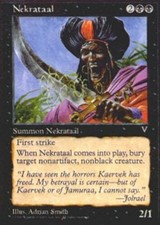 MTG magic cards 2x x2 Light Play, English Nekrataal Visions