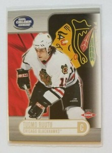 Tuomo Ruutu 2003-04 Pacific Calder hockey ROOKIE card SILVER (only 575 made)