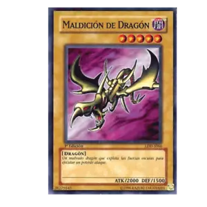 Maldicion de Dragon LDD-S066 Super Rare 1st Edition Spanish - Picture 1 of 1