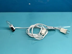 Ricambio Soffiatore C7 Cavo Luce Set Clip-in Presa Stampata Spina con Interruttore 6 Ft - Foto 1 di 4