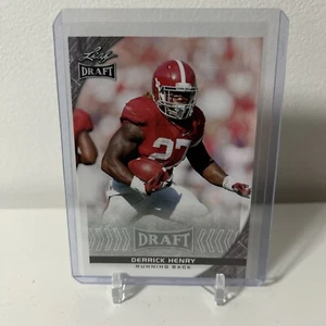 2016 Leaf Draft Derrick Henry RC #27 - Alabama Crimson Tide / Tennessee Titans - Picture 1 of 2