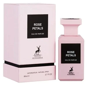 Rose Petals EDP Eau De Parfum By Maison Alhambra 80 ML Super Rich UAE Version - Picture 1 of 3