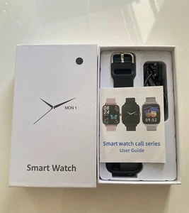 Smartwatch Call Series Mon1 czarny zegarek - Zdjęcie 1 z 6