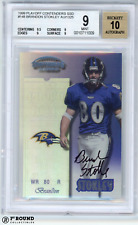 Brandon Stokley RC BGS 9 w 10 AU: 1999 Playoff Contenders SSD Rookie Card SP