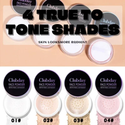 Loose Setting Powder Lightweight Matte Finish Translucent Coverage Powder Fixer - Image 1 of 4