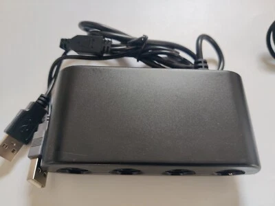 GameCube Adapter for Nintendo Switch, Wii U, and PC – Perfect for Smash Bros! - Image 1 of 4