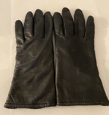 Vintage Grandoe Women's Real Leather Gloves Size 7 1/2