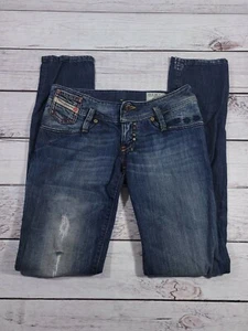 Diesel Matic Womens Skinny Distressed Jeans Size 26 V1  - Picture 1 of 12