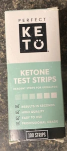 Perfect Keto Test Strips - Best for Testing Ketones in Urine on Low Carb - Picture 1 of 1