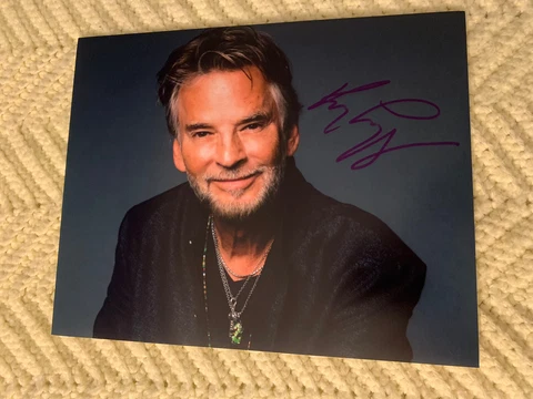 Kenny Loggins Signed 8 X 10 Photo Autographed Cover