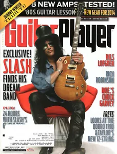 Guitar Player Magazine October 2014 Slash Johnny Winter Tribute Rich Robinson - Foto 1 di 2