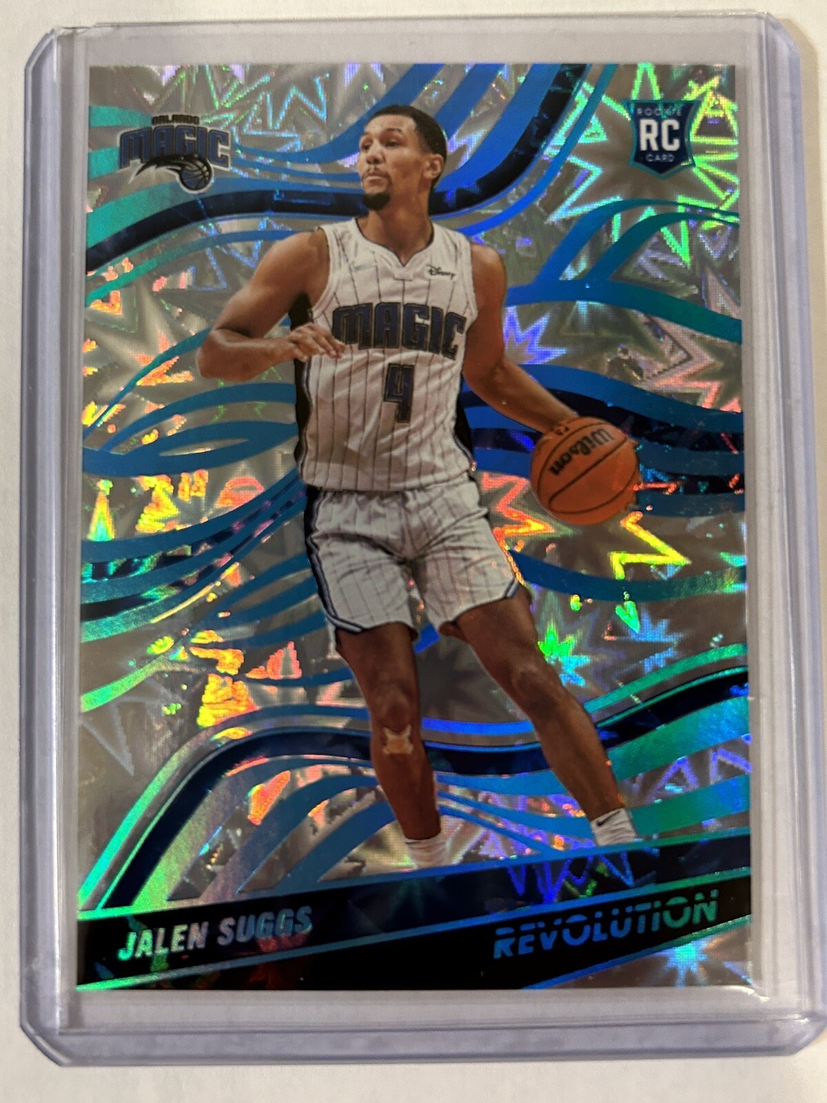 2021-22 Panini Revolution Jalen Suggs Impact #126 Rookie RC #/149 Orlando Magic