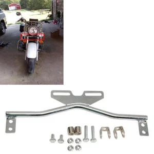 Chrome Driving Light Bar Turn Signals for Honda VTX 1300 1800 TYPE C R S N RETRO - Picture 1 of 12