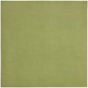 5' X 5' Green Square Non Skid Indoor Outdoor Area Rug - Picture 1 of 1