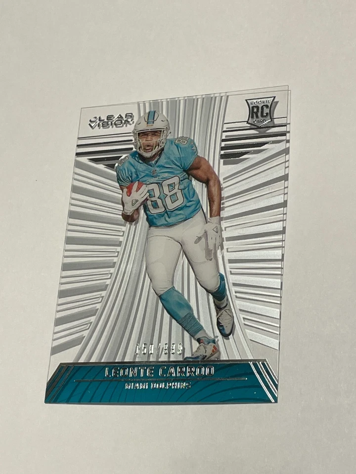 2016 Panini Clear Vision Football Card #149 Leonte Carroo L1 RC /999 - Image 1 of 1