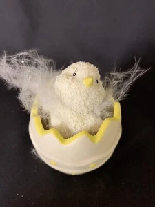 Department 56 Chick In Egg Figurine Butterfly Garden Easter Collectible 2006 - Picture 1 of 17