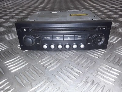 2006 PEUGEOT 307 AUTORADIO CD CODE FEHLT 7645038392 - Bild 1 von 4
