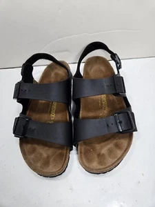 Birkenstock Milano - Black - EU 41 - US L10 / M8- Regular Fit - Picture 1 of 14