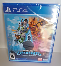 Minecraft Legends: Deluxe Edition (PlayStation 4 / PS4) NEW, SEALED USA Copy!