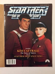 Star Trek Official Fan Club Magazine July Aug 1992 86 Kim Cattrall Deep Space 9 - Picture 1 of 8