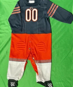 Completo tuta da gioco bambino NFL Chicago Bears 3-6 mesi - Foto 1 di 6