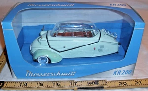 MESSERSCHMITT KR200 MICRO CAR DIECAST MODEL GOLLNEST & KIESEL BOXED - Picture 1 of 3