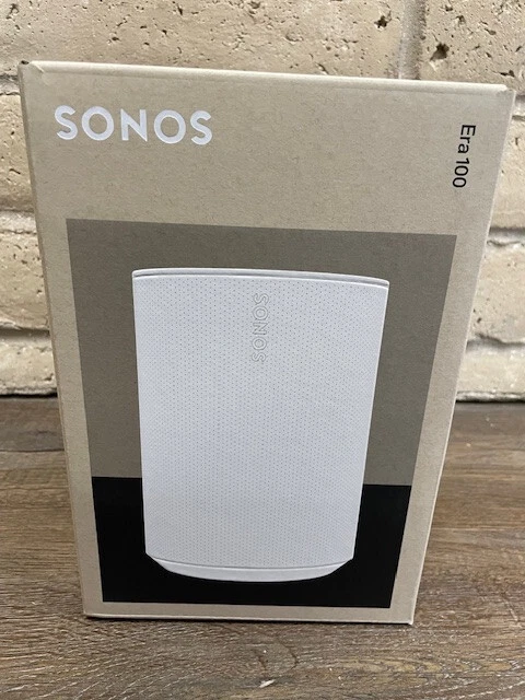Sonos Era 100 White Wireless Alexa Enabled Smart Speaker (New)