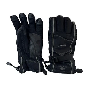 HEAD Mens Outdoor Gloves Waterproof Breathable Black Size Small - Picture 1 of 14