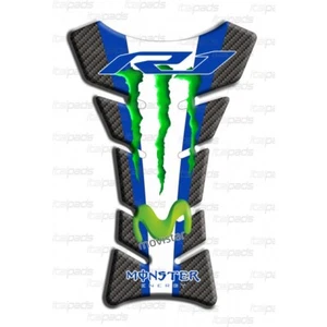 Paraserbatoio per Yamaha R1 - Tank Pad for R1 Classic Sport bleu carbonio - Picture 1 of 1