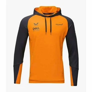 McLaren F1 Men's Team Hooded Sweatshirt - Papaya - Picture 1 of 9
