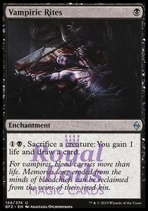 Vampiric Rites 1x FOIL BFZ MTG Battle for Zendikar Uncommon MINT black - Bild 1 von 1