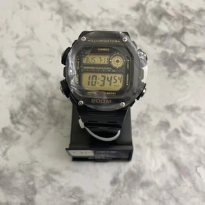 Reloj Casio 3484 dw-291h Hora Mundial 200 Metros WR 10 Años Batería Alarma Fecha - Imagen 1 de 9