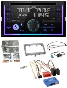 JVC Lenkrad USB 2DIN DAB Bluetooth CD Autoradio für Porsche Boxster 2004-2009 - Bild 1 von 11