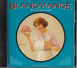BLANCMANGE "Second Helpings-Best Of" RARE 15Tk CANADIAN CD w/3 BONUS 12" MIXES - Picture 1 of 4
