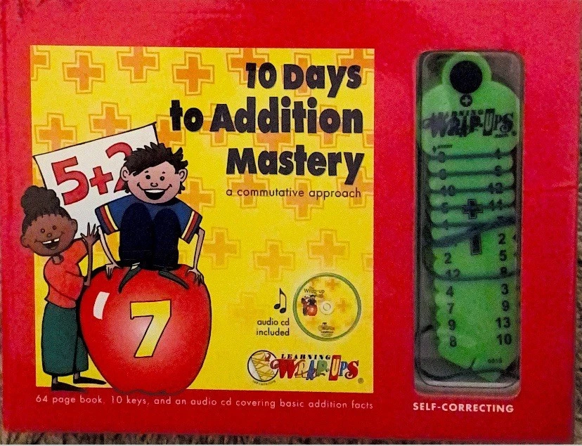 ⭐️Learning Wrap-Ups :10 Days To Addition Mastery-10 Wrap Ups Keys + CD&book - Image 1 of 4