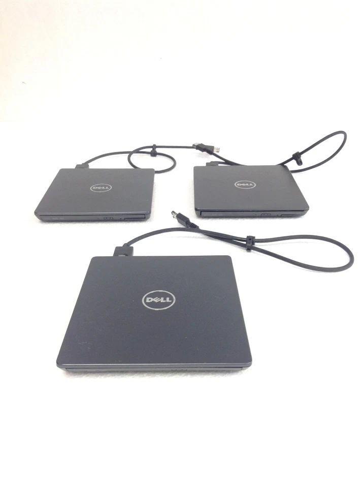 Lot Of 3 Dell Latitude K01B External Optical Drive Bay DVD/RW w/ Cable, WORKING - Image 1 of 4