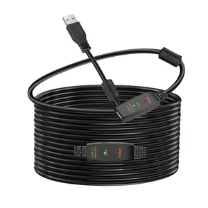 Cavo Prolunga Usb Attivo 50ft 2.0 Maschio a Femmina con Insegna Chipset Prolunga - Foto 1 di 3