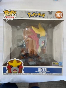 Funko Pop! Official Sticker Jumbo Pokémon Entei 2025 SDCC Exclusive Presale - Picture 1 of 1