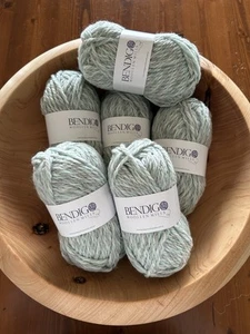 6 x Bendigo Woollen Mills | Chunky Twist 14ply | 50 gram balls | Mint Dove Twist - Picture 1 of 3