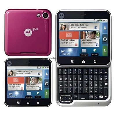 Motorola Flipout MB511 3G Unlocked QWERTY Mobile Phone Original Smartphone - Image 1 of 4