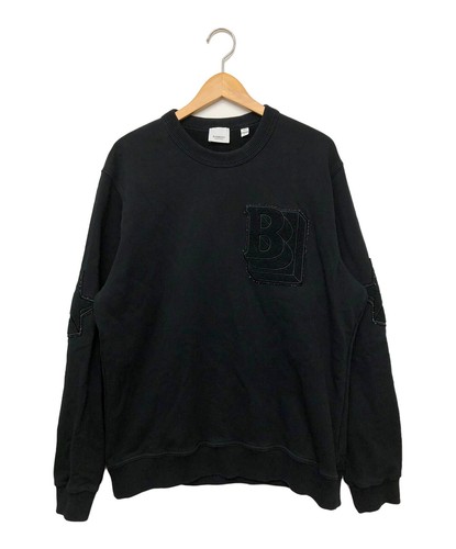 Felpa BURBERRY Logo nera taglia M