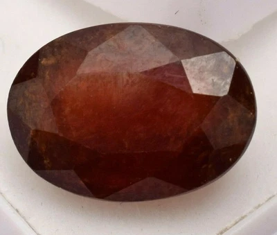 11.70 Cts. Natural Rhodolite Garnet Oval Shape Certified Gemstone - Image 1 of 4