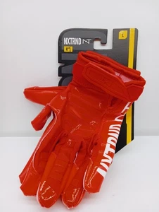 NXTRND NXTGRIP G1 Sticky Grip Football Receiver Gloves Red & White Size Men's L - Picture 1 of 2