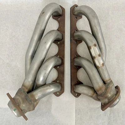 Cabezales Ford Racing GT-40P para Mustang 1979-1993 V8 con escape doble NOS Foto 1 de 4