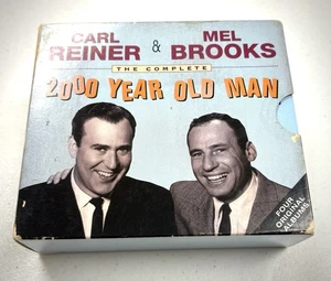 The Complete 2000 Year Old Man by Carl Reiner & Mel Brooks 4-Disc CD Set - Picture 1 of 7