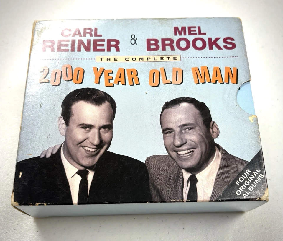 The Complete 2000 Year Old Man by Carl Reiner & Mel Brooks 4-Disc CD Set - Image 1 of 4