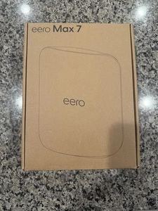 eero Max 7 Tri-Band Mesh Wi-Fi 7 Router - 10 Gbps Ethernet - White - Picture 1 of 4