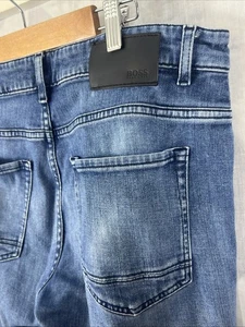 Hugo Boss Herren Jeans 32x31 Candiani Skinny Slim Fit Blau Cashmere Touch - Bild 1 von 10