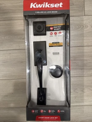 Juego de manijas de perilla Kwikset 98001-104 Foto 1 de 3