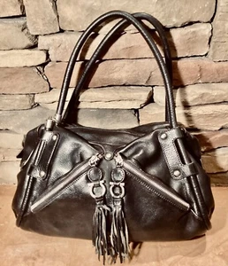 Salvatore Ferragamo Pebble Grain Leather Tote Handtasche Lg Italy EUC BW-21-7307 - Bild 1 von 12